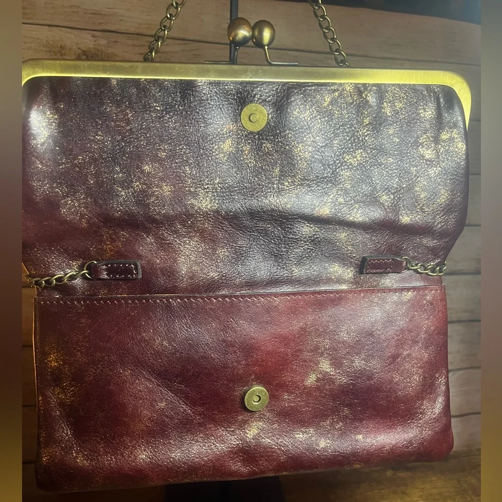 Patricia Nash - Two Way Leather Handbag - Picture 4 of 8